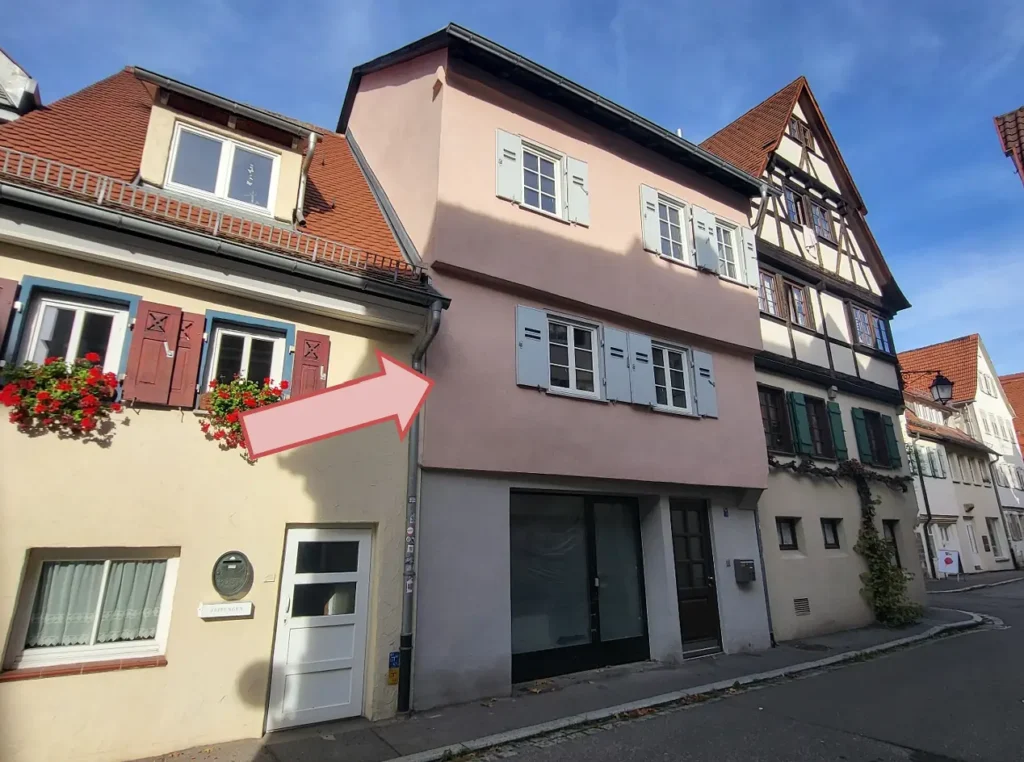 Altstadthaus mit vielen Zimmern